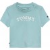TOMMY HILFIGER μπλούζα βρεφική KN0KN02146-DAA τυρκουάζ 